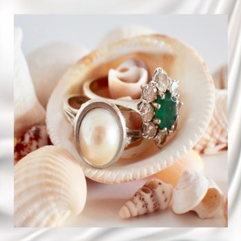 Féldrágakő ásvány gyűrűk