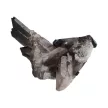 Füstkvarc kristálycsoport, AAA minőség, 18x12x12 cm, 0,96 kg