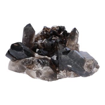   Füstkvarc kristálycsoport, AAA minőség, 14x13x8 cm, 1,1 kg