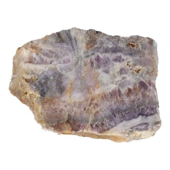   Ametiszt, egyoldalon csiszolt ásvány szelet 75x55x25 mm (magyar)