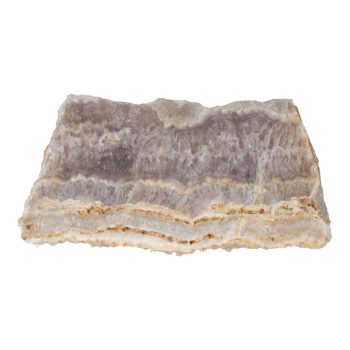   Ametiszt, egyoldalon csiszolt ásvány szelet 90x45x25 mm (magyar)