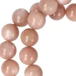 Napkő nyaklánc golyós 10 mm 45 cm-es