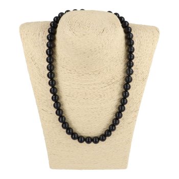 Sungit nyaklánc golyós 10 mm 45 cm-es