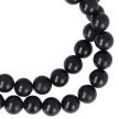 Sungit nyaklánc golyós 10 mm 45 cm-es