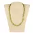 Peridot nyaklánc golyós 6 mm 45 cm-es