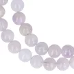 Levendula jáde nyaklánc golyós 8 mm 45 cm-es