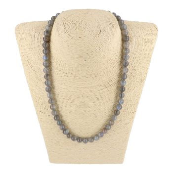 Labradorit nyaklánc "A" golyós 8 mm 45 cm-es