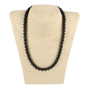 Sungit nyaklánc golyós 8 mm 45 cm-es