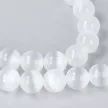 Szelenit nyaklánc "AAA" golyós 8 mm 45 cm-es