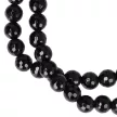 Ónix nyaklánc fazettált golyós 6 mm 40 cm-es