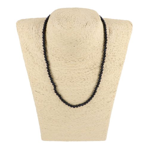 Sólyomszem nyaklánc golyós 4 mm 40 cm-es