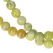 Peridot nyaklánc golyós 6 mm 40 cm-es