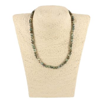 Riolit nyaklánc golyós 6 mm 40 cm-es