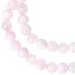 Kunzit nyaklánc "A" golyós 8 mm 40 cm-es