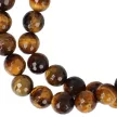 Tigrisszem nyaklánc fazettált golyós 8 mm 50 cm-es