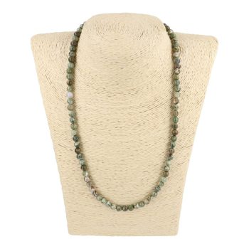 Riolit nyaklánc golyós 6 mm 50 cm-es