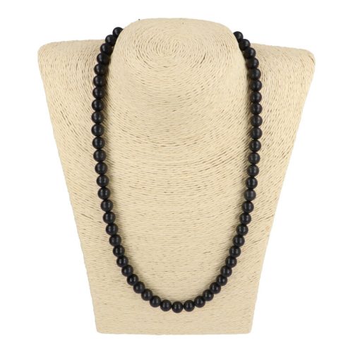 Sungit nyaklánc golyós 8 mm 50 cm-es