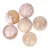 Féldrágakő golyó pink aventurin, kb. 2 cm