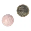 Féldrágakő golyó pink aventurin, kb. 2 cm