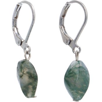 Fülbevaló, mohaachát, csavart 
forma