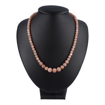 Napkő nyaklánc 6-10 mm növekvő golyós