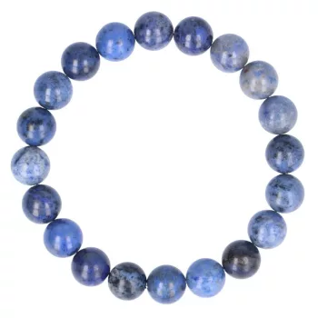 Dumortierit karkötő golyós 10 mm