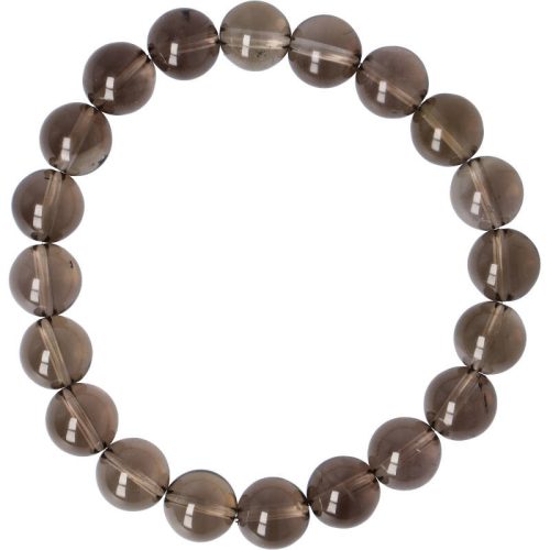 Füstkvarc karkötő golyós 10 mm