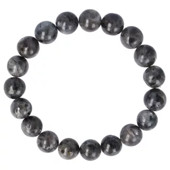 Labradorit larvikit karkötő golyós 10 mm