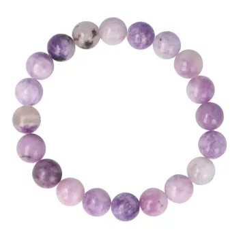 Lepidolit karkötő golyós 10 mm