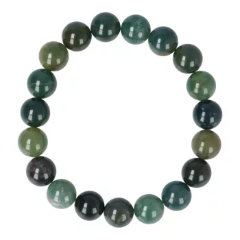 Mohaachát karkötő golyós 10 mm