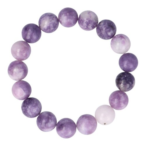 Lepidolit karkötő golyós 12 mm