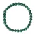 Malachit karkötő "A" golyós 6 mm
