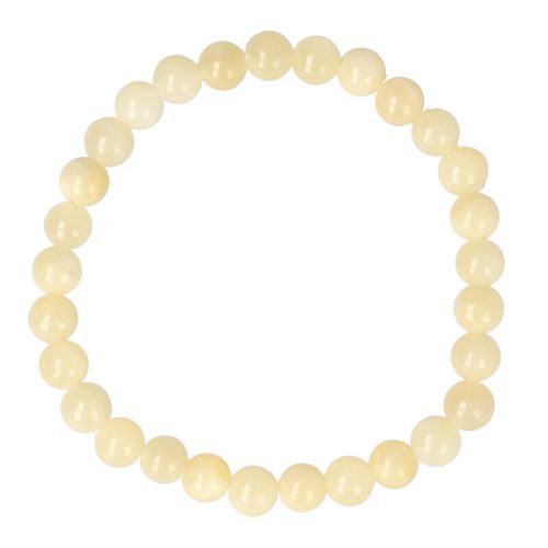 Topázos sárga aventurin karkötő golyós 6 mm