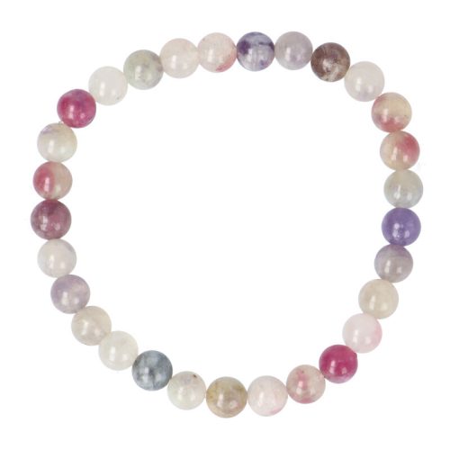 Turmalin pink karkötő golyós 6 mm