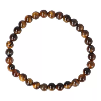 Tigrisszem karkötő golyós 6 mm