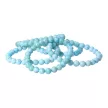 Larimár karkötő golyós 7 mm