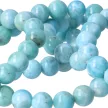 Larimár karkötő golyós 7 mm