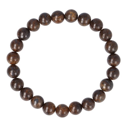 Bronzit karkötő golyós 8 mm