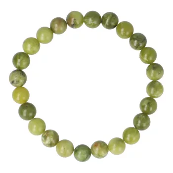 Peridot karkötő golyós 8 mm