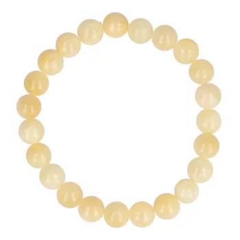 Topázos sárga aventurin karkötő golyós 8 mm