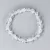 Roppantott kvarc karkötő golyós 8 mm
