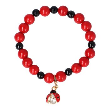 7 Pettyes katicabogárka karkötő