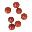 Piros jáspis golyó, 10 mm
