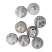 Szürke képjáspis golyó, 10 mm