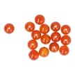 Karneol golyó, 6 mm