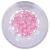 Roppantott üveg golyó, pink, 6 mm