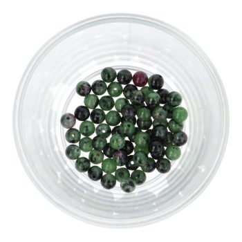 Rubinos zoizit "AA" golyó, 6 mm