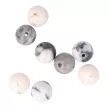 Zebrajáspis golyó, rózsaszín, 8 mm