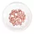 Hematit buddhafej, rosegold, kb. 10 mm