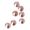 Hematit, kerek, lapos, rosegold, 8x4 mm